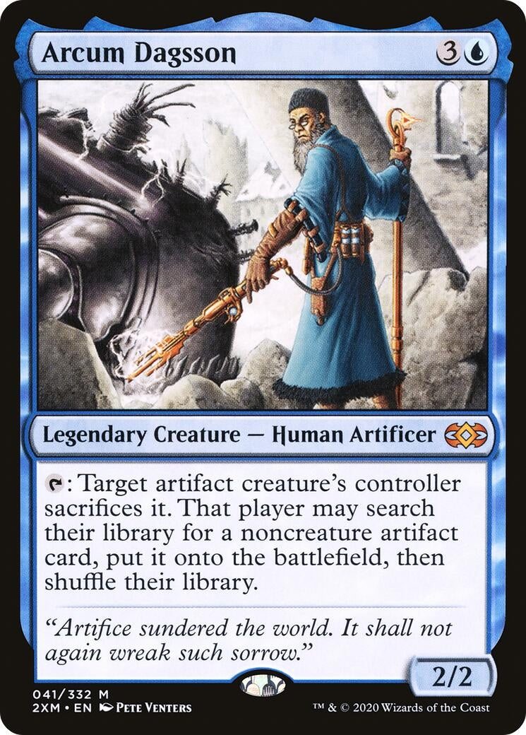 Image for Arcum Dagsson (Double Masters) (41) - Magic: The Gathering