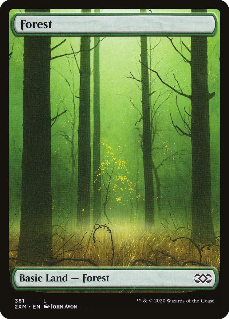 Image for Forest (381) (Double Masters) (381) - Magic: The Gathering
