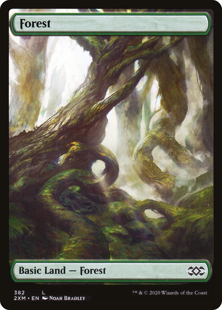 Image for Forest (382) (Double Masters) (382) - Magic: The Gathering