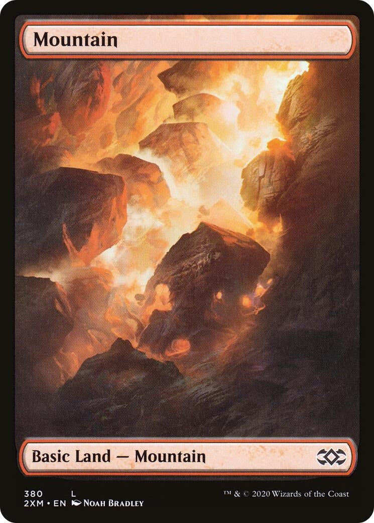 Image for Mountain (380) (Double Masters) (380) - Magic: The Gathering