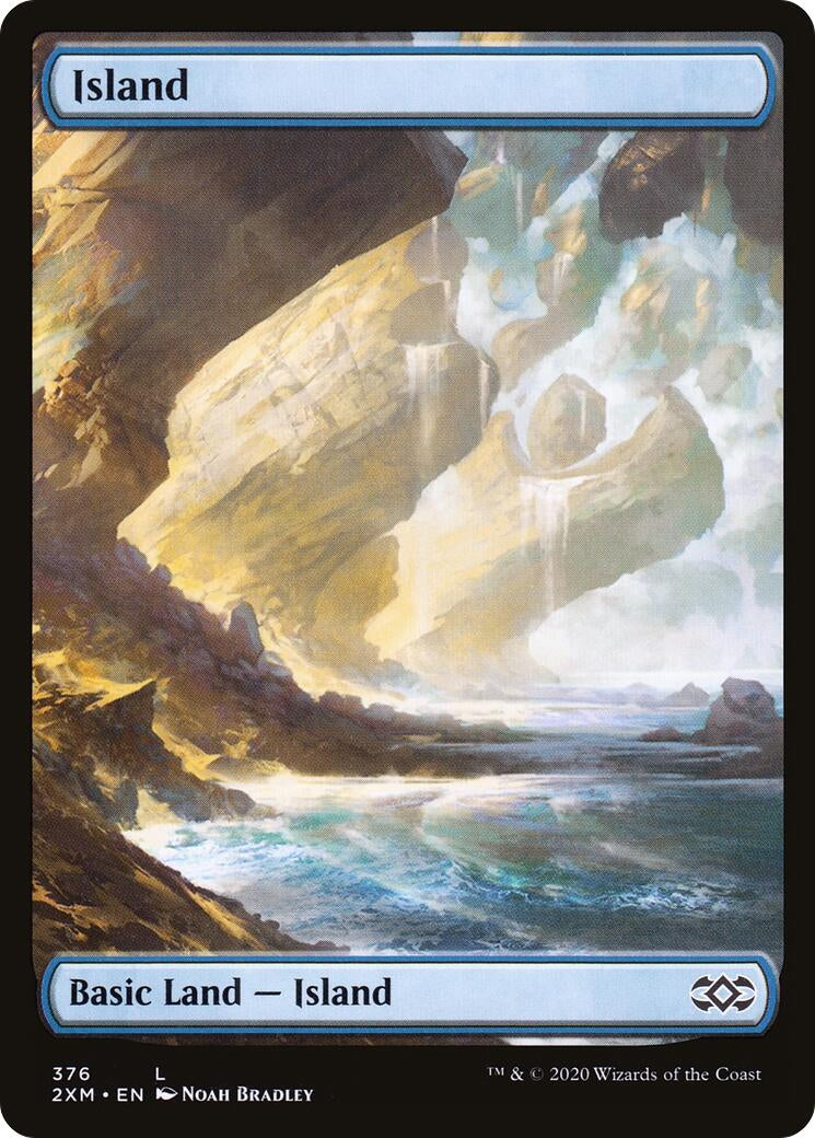Image for Island (376) (Double Masters) (376) - Magic: The Gathering