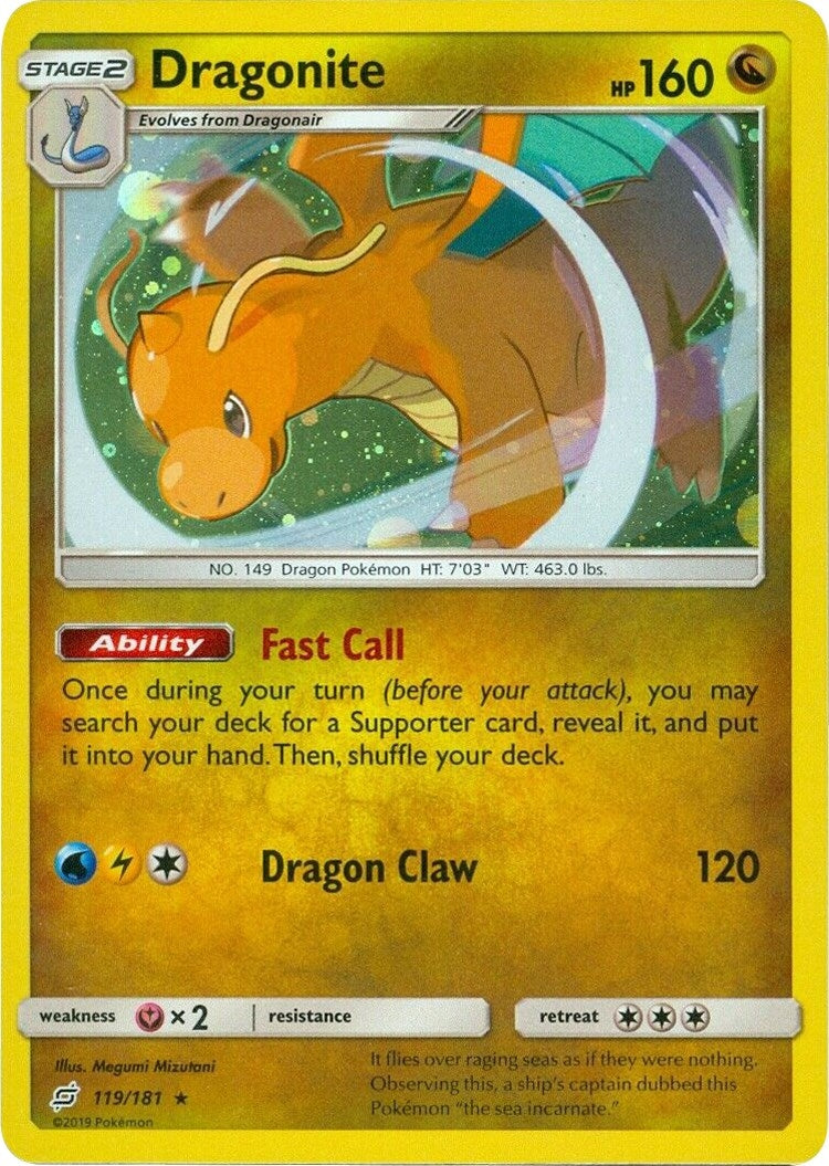 Image for Dragonite - 119/181 (Cosmos Holo) (Miscellaneous Cards & Products) (119/181) - Pokemon