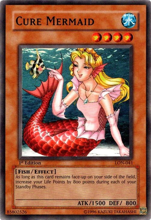 Image for Cure Mermaid (Labyrinth of Nightmare) (LON-041) - YuGiOh