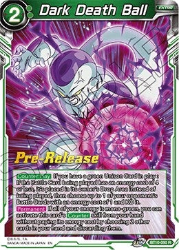Image for Dark Death Ball (Rise of the Unison Warrior Pre-Release Cards) (BT10-090) - Dragon Ball Super: Masters