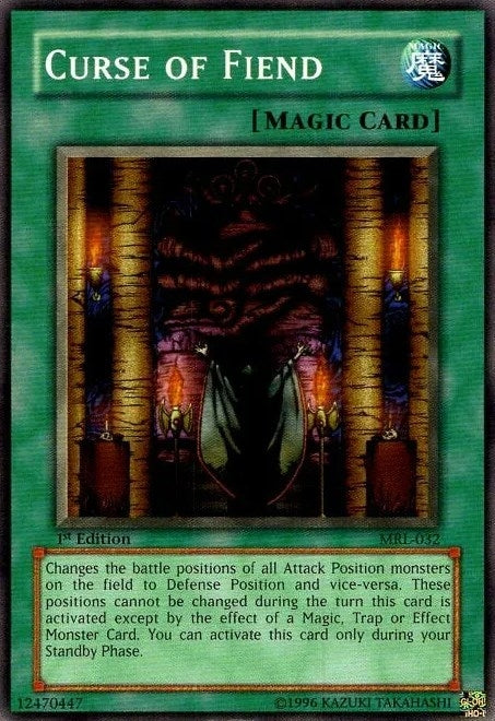 Image for Curse of Fiend (Magic Ruler) (MRL-032) - YuGiOh