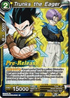 Image for Trunks the Eager (Rise of the Unison Warrior Pre-Release Cards) (BT10-109) - Dragon Ball Super: Masters
