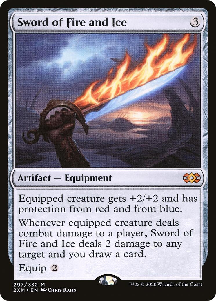 Image for Sword of Fire and Ice (Double Masters) (297) - Magic: The Gathering
