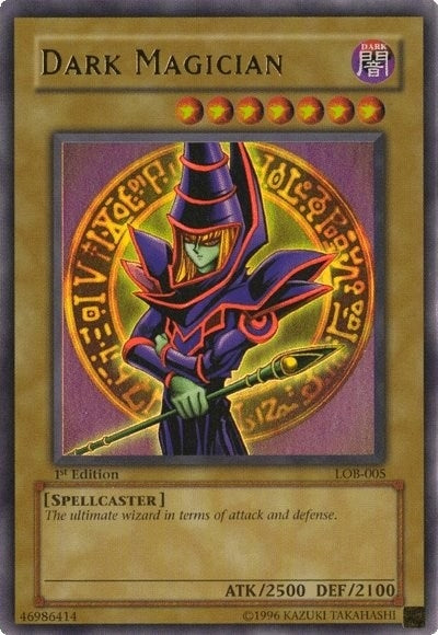 Image for Dark Magician (The Legend of Blue Eyes White Dragon) (LOB-005) - YuGiOh