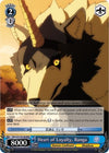 Image for Heart of Loyalty, Ranga (RRR) (That Time I Got Reincarnated as a Slime) (TSK/S70-TE16R RRR) - Weiss Schwarz