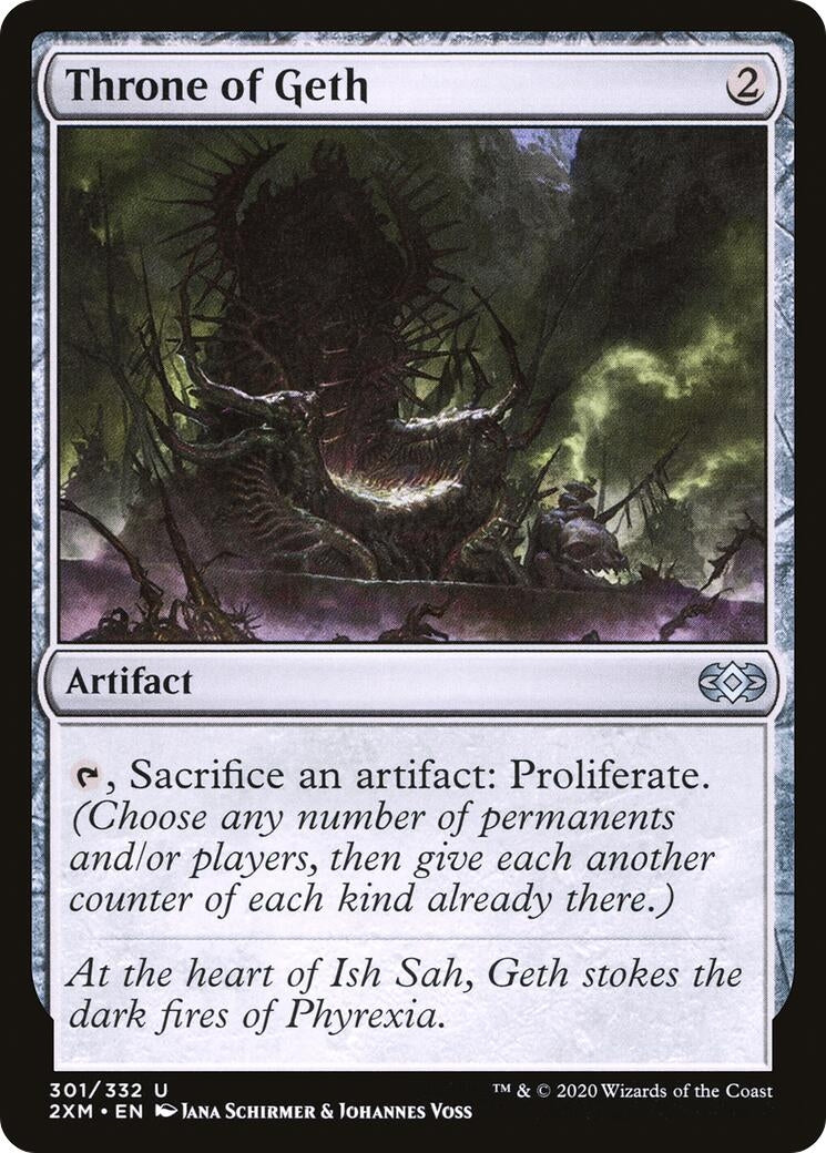 Image for Throne of Geth (Double Masters) (301) - Magic: The Gathering