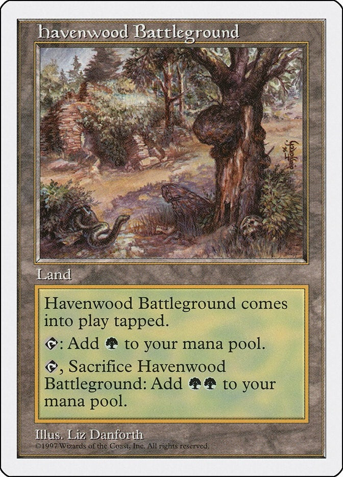 Image for Havenwood Battleground (Fifth Edition) - Magic: The Gathering