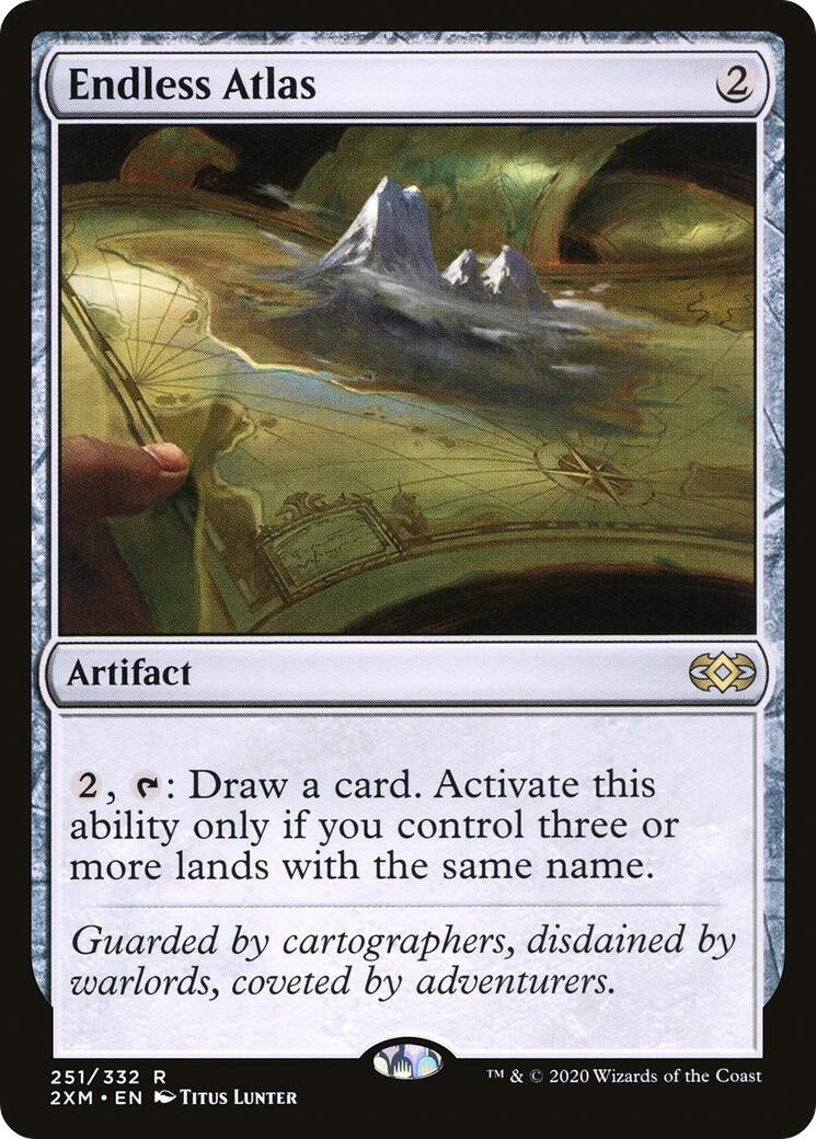 Image for Endless Atlas (Double Masters) (251) - Magic: The Gathering