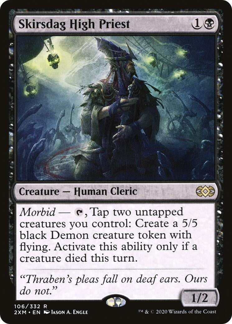 Image for Skirsdag High Priest (Double Masters) (106) - Magic: The Gathering