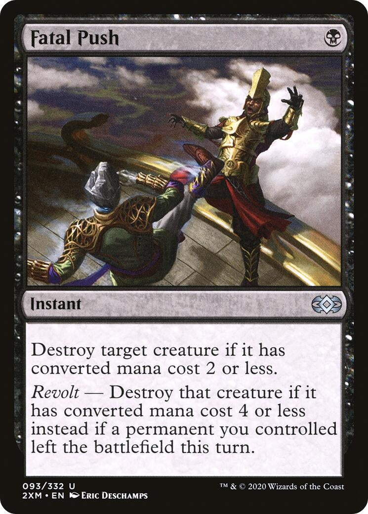 Image for Fatal Push (Double Masters) (93) - Magic: The Gathering