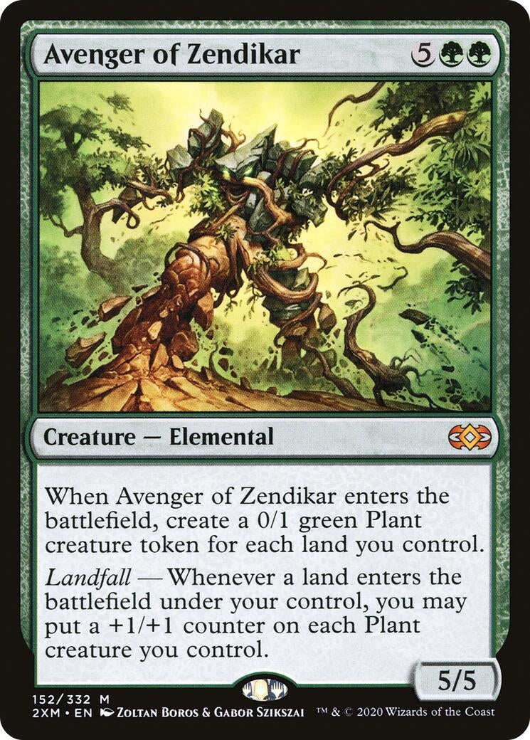 Image for Avenger of Zendikar (Double Masters) (152) - Magic: The Gathering
