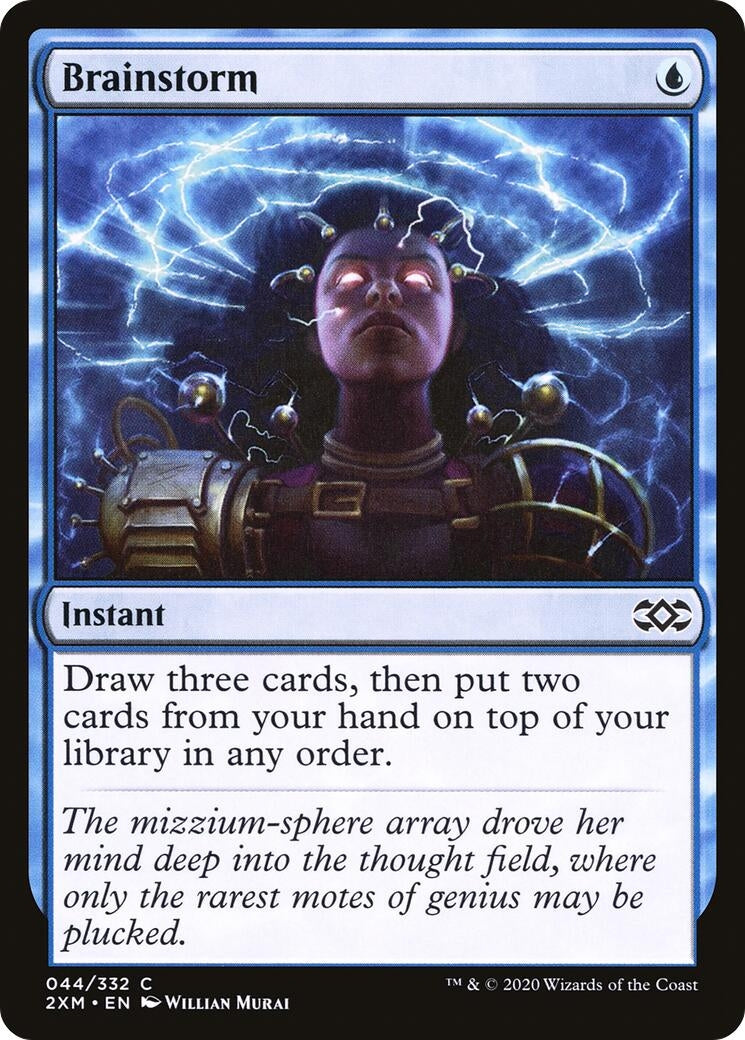 Image for Brainstorm (Double Masters) (44) - Magic: The Gathering