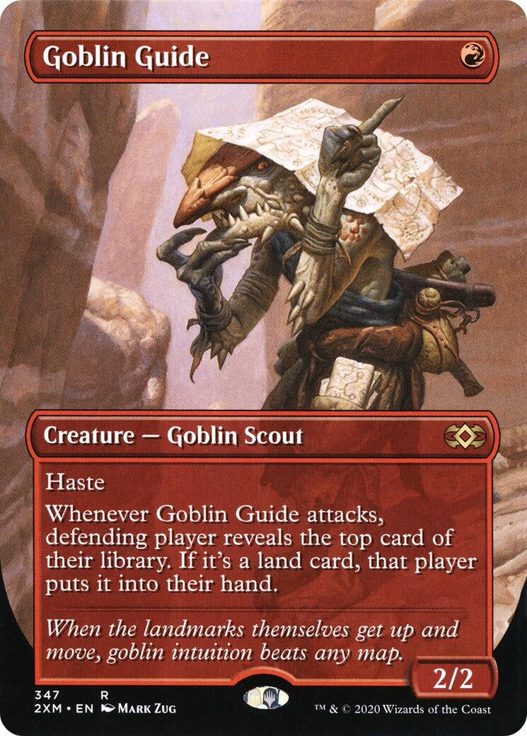 Image for Goblin Guide (Borderless) (Double Masters) (347) - Magic: The Gathering