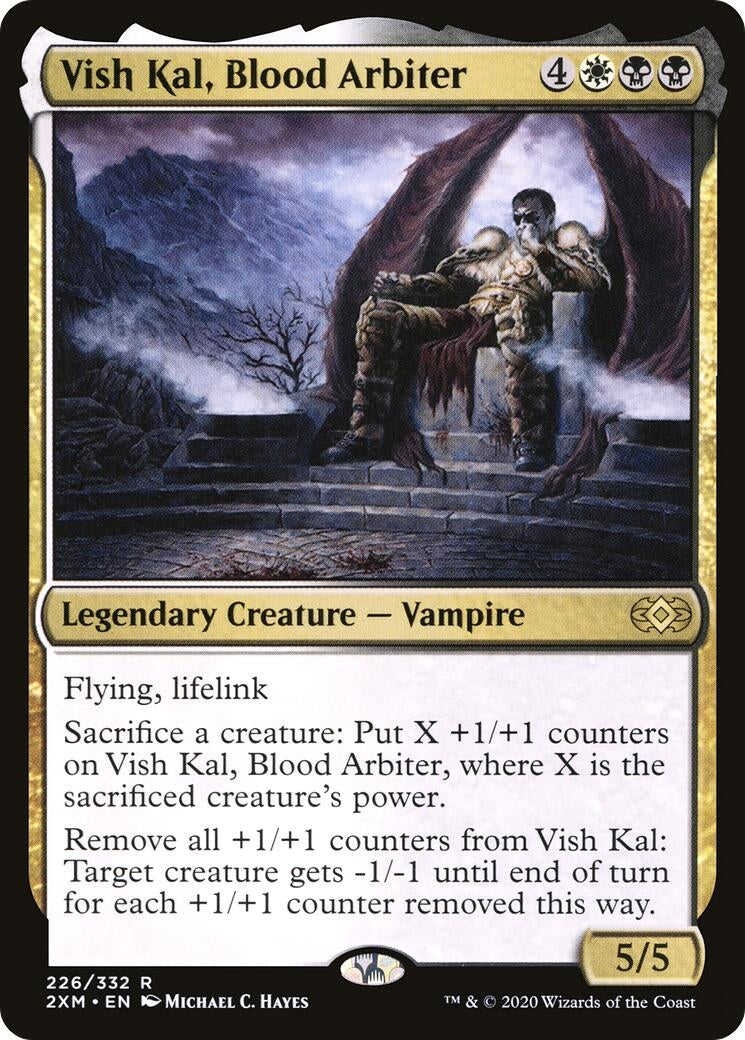 Image for Vish Kal, Blood Arbiter (Double Masters) (226) - Magic: The Gathering