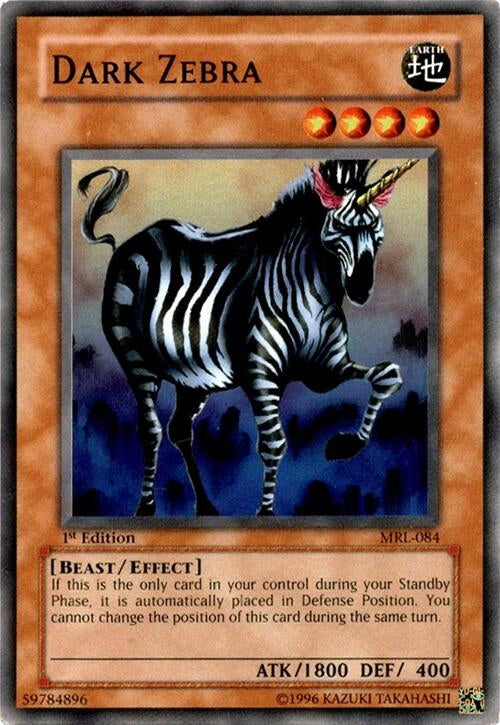 Image for Dark Zebra (Magic Ruler) (MRL-084) - YuGiOh