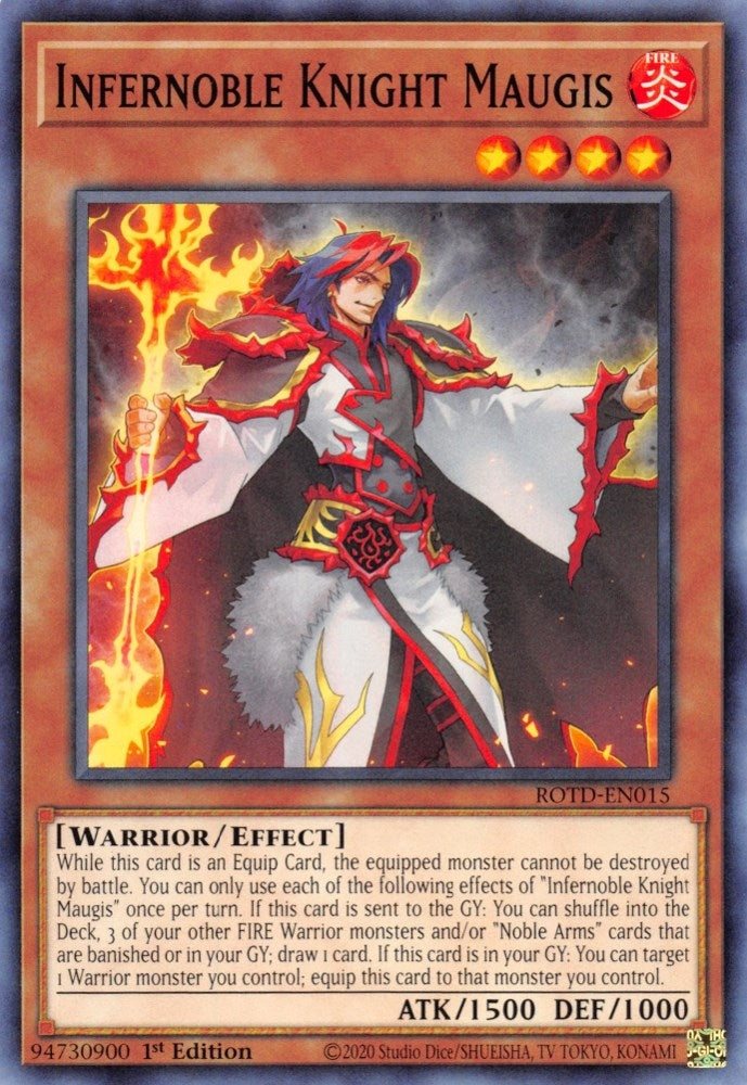 Image for Infernoble Knight Maugis (Rise of the Duelist) (ROTD-EN015) - YuGiOh