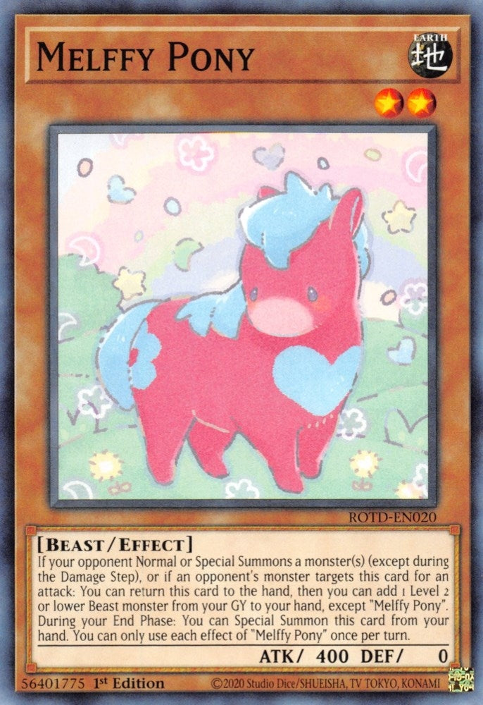 Image for Melffy Pony (Rise of the Duelist) (ROTD-EN020) - YuGiOh