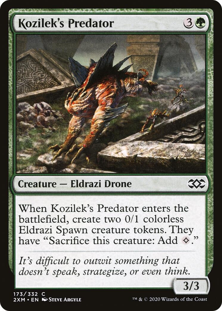 Image for Kozilek's Predator (Double Masters) (173) - Magic: The Gathering