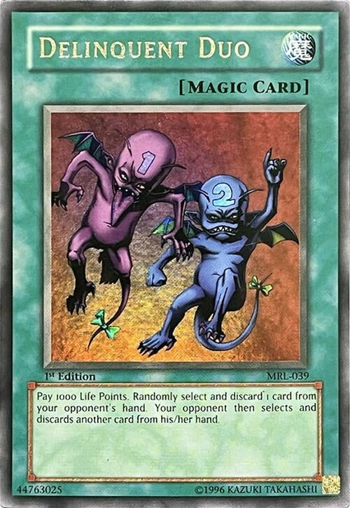 Image for Delinquent Duo (Magic Ruler) (MRL-039) - YuGiOh