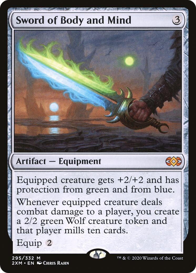 Image for Sword of Body and Mind (Double Masters) (295) - Magic: The Gathering
