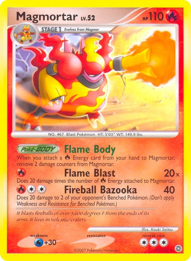 Image for Magmortar - 31/132 (Secret Wonders) (Deck Exclusives) (031/132) - Pokemon