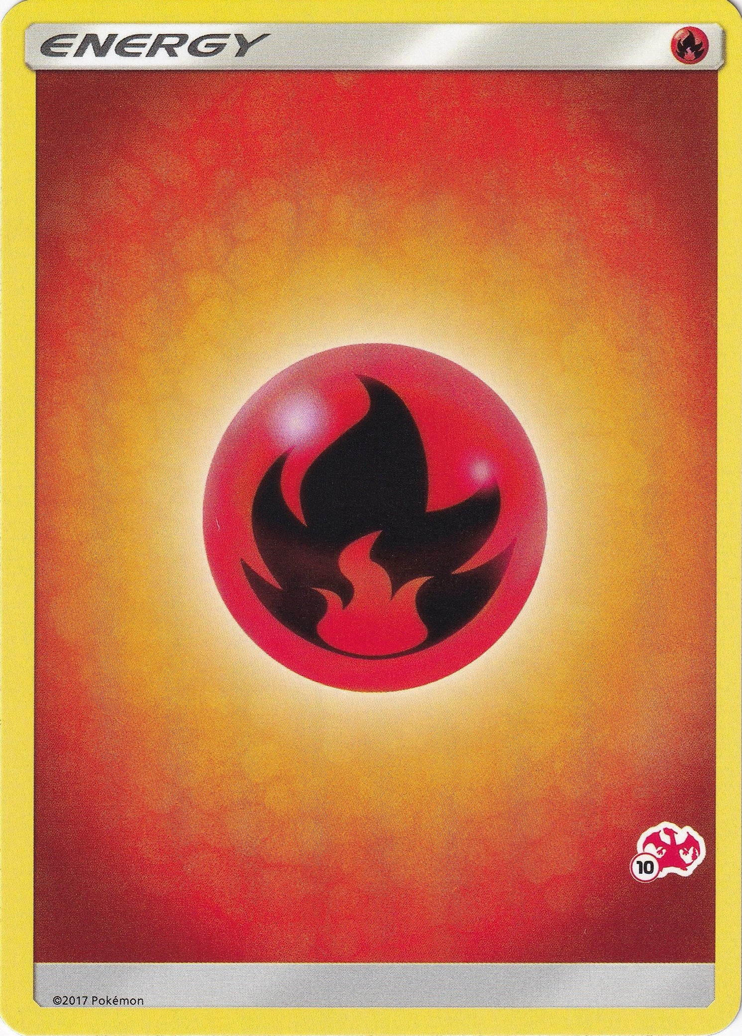Image for Fire Energy (#10 Charizard Stamped) (Battle Academy) - Pokemon