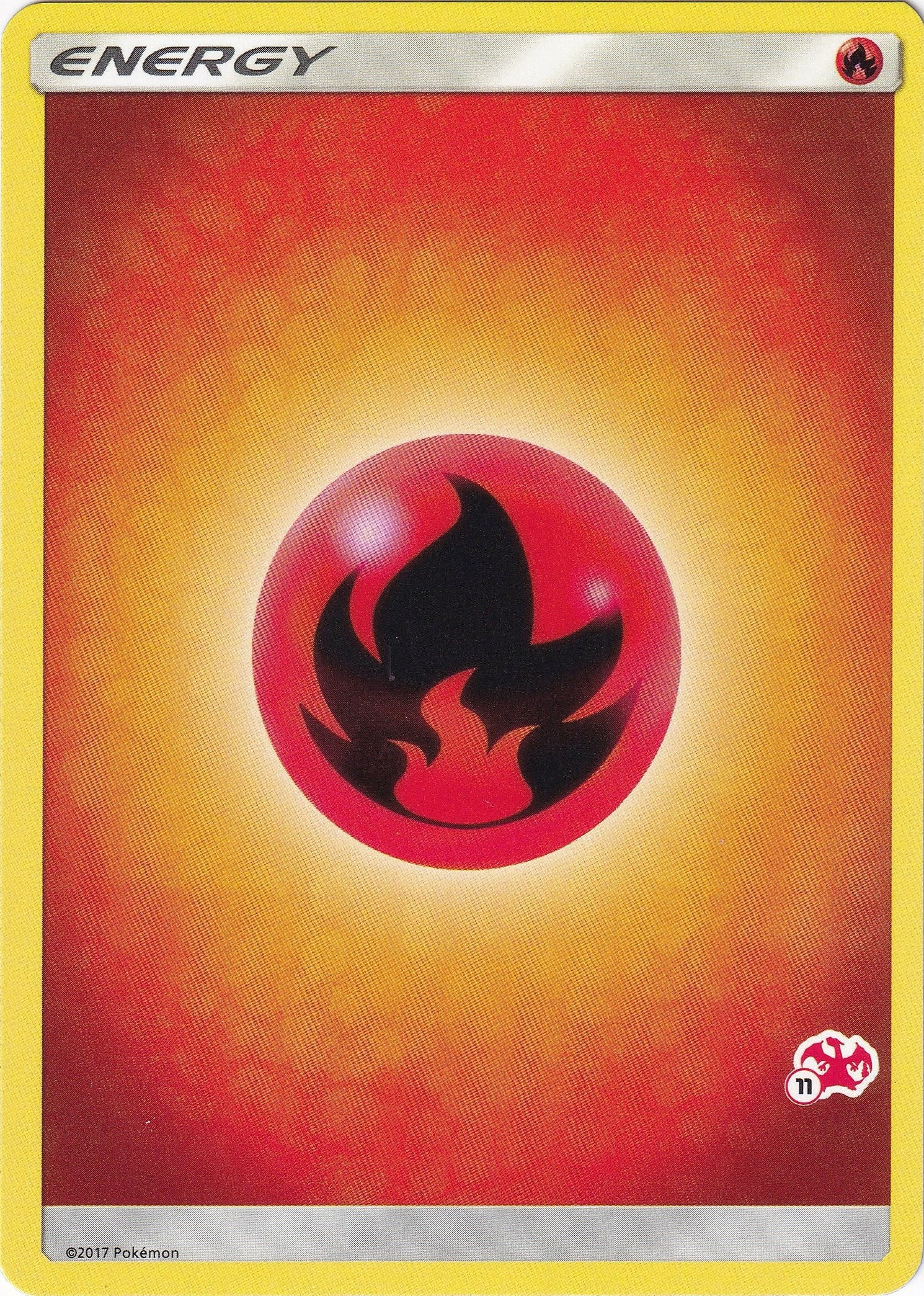 Image for Fire Energy (#11 Charizard Stamped) (Battle Academy) - Pokemon