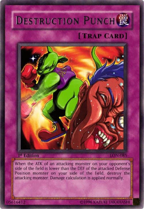 Image for Destruction Punch (Labyrinth of Nightmare) (LON-085) - YuGiOh
