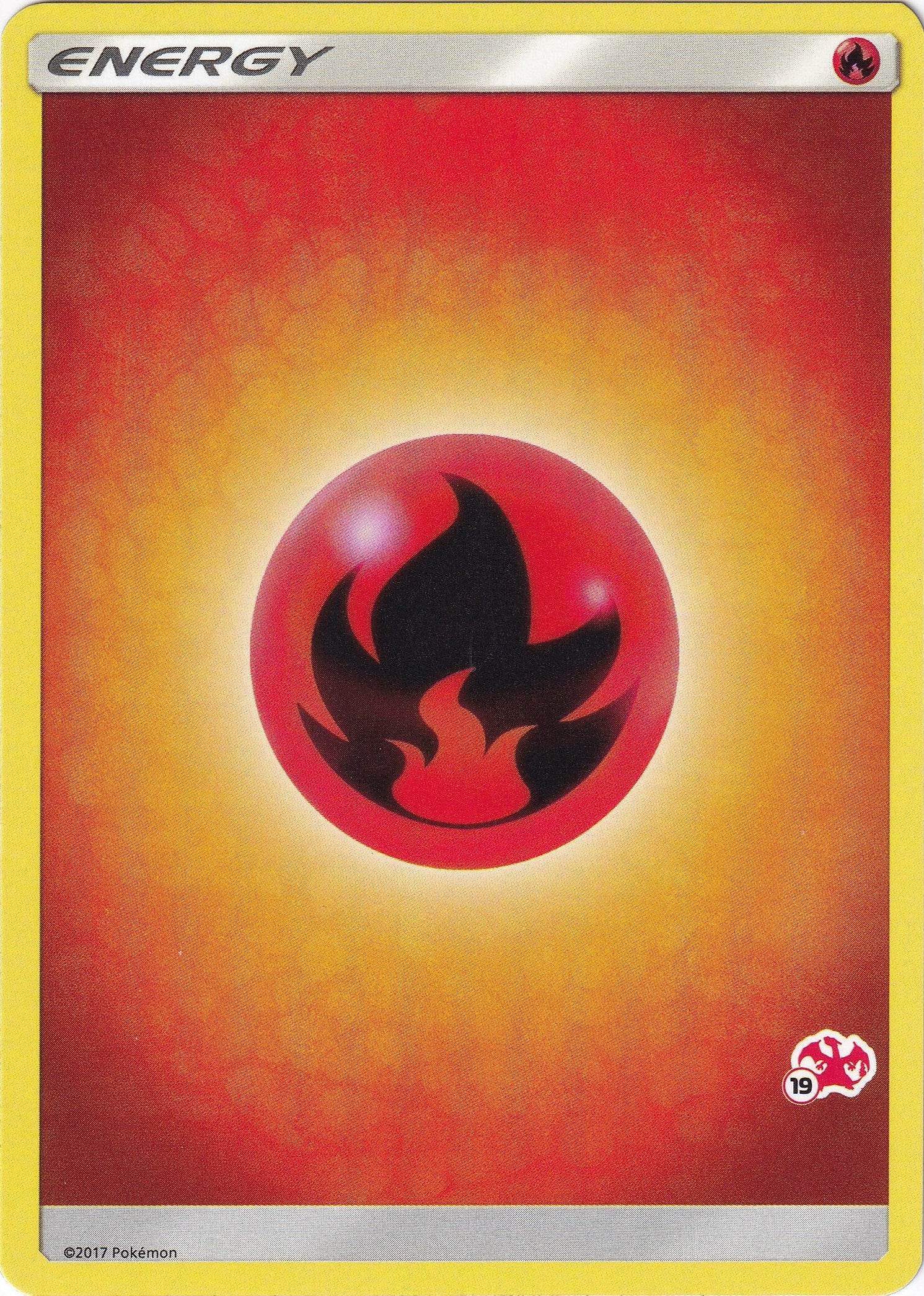 Image for Fire Energy (#19 Charizard Stamped) (Battle Academy) - Pokemon