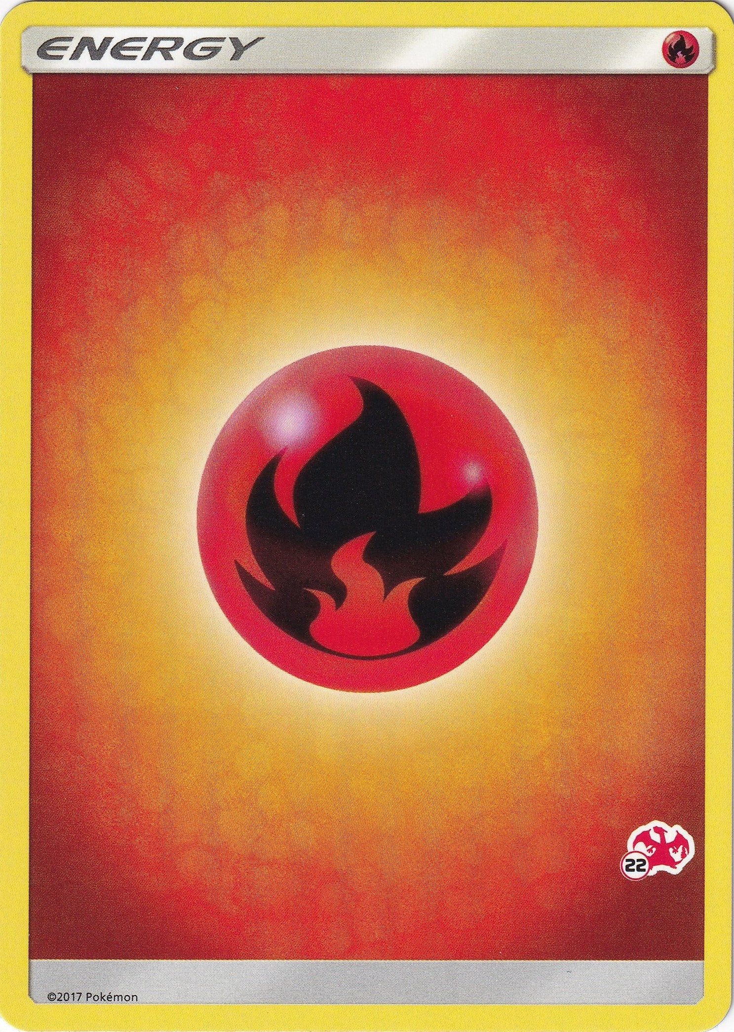Image for Fire Energy (#22 Charizard Stamped) (Battle Academy) - Pokemon
