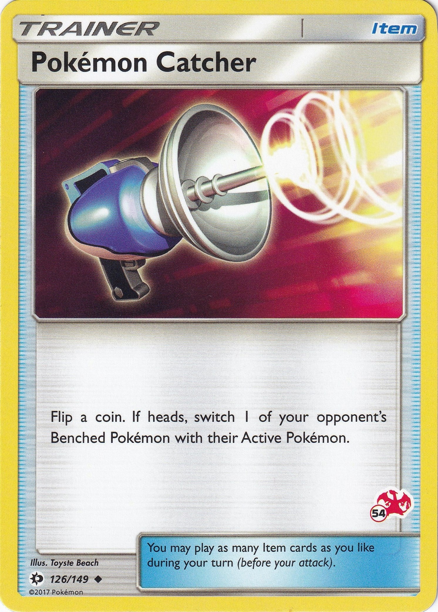 Image for Pokemon Catcher - 126/149 (#54 Charizard Stamped) (Battle Academy) (126/149) - Pokemon