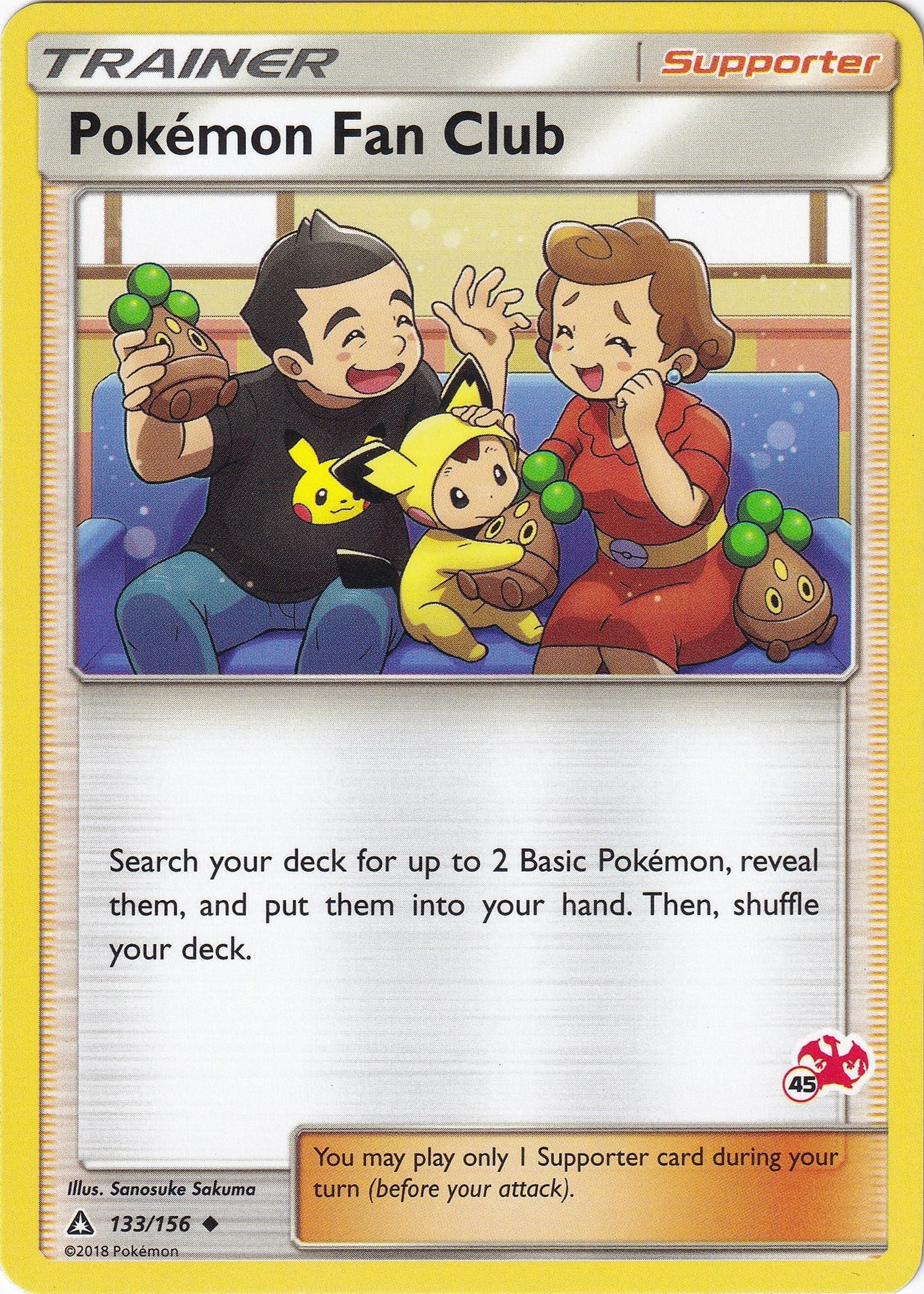 Image for Pokemon Fan Club - 133/156 (#45 Charizard Stamped) (Battle Academy) (133/156) - Pokemon