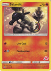 Image for Salandit - 25/156 (#13 Charizard Stamped) (Battle Academy) (025/156) - Pokemon