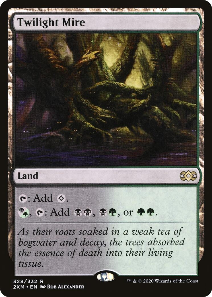Image for Twilight Mire (Double Masters) (328) - Magic: The Gathering