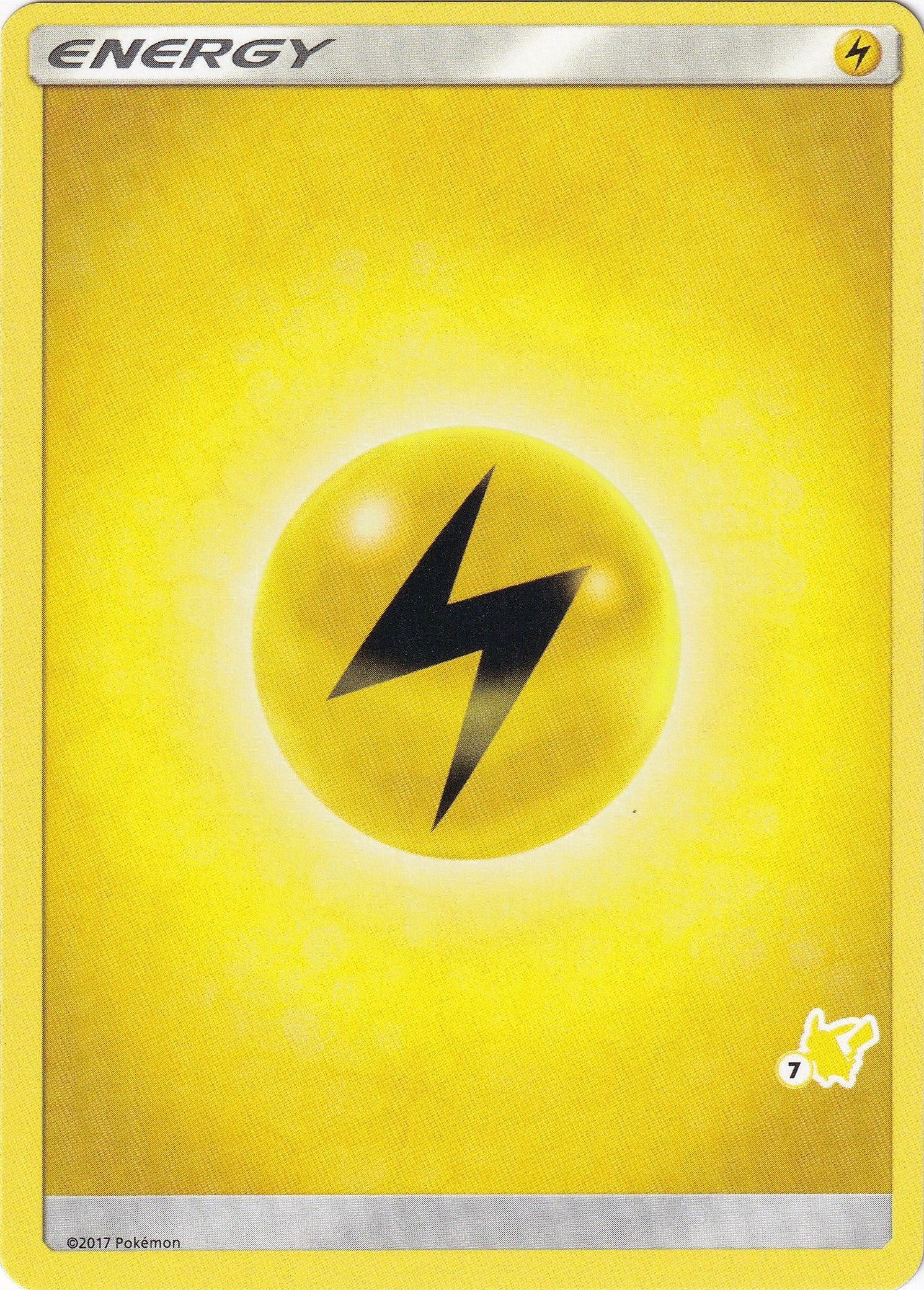 Image for Lightning Energy (#7 Pikachu Stamped) (Battle Academy) - Pokemon