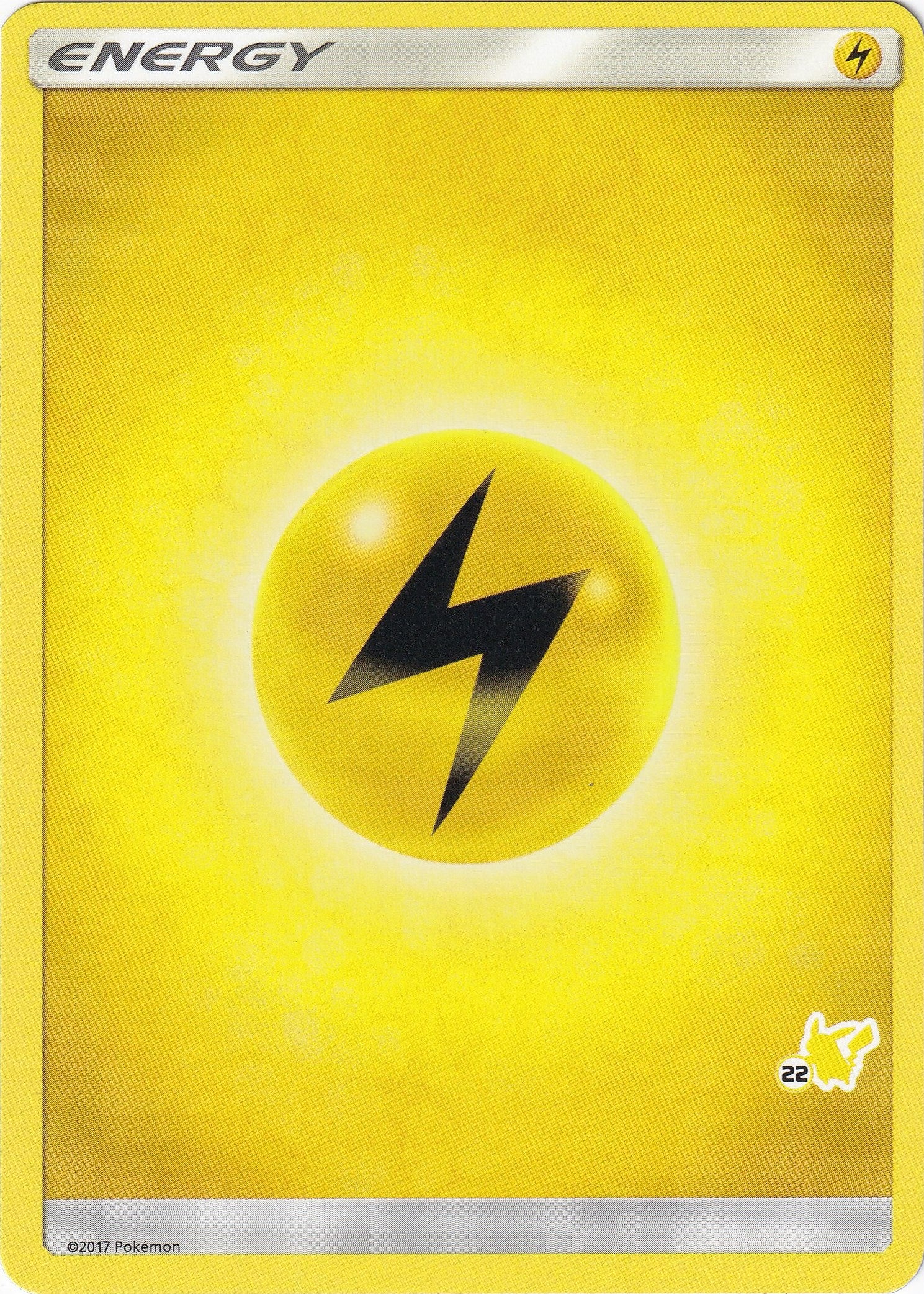 Image for Lightning Energy (#22 Pikachu Stamped) (Battle Academy) - Pokemon