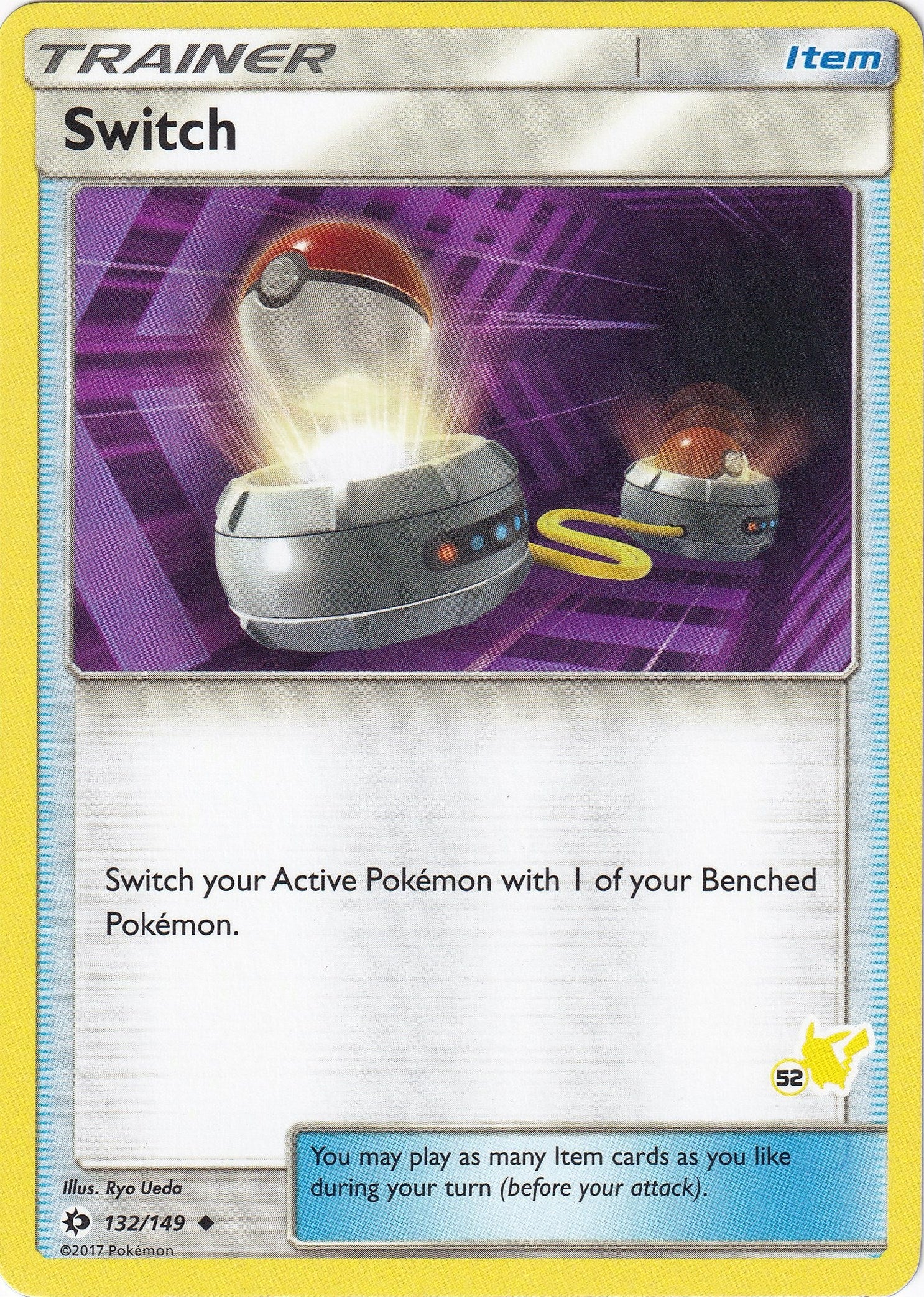 Image for Switch - 132/149 (#52 Pikachu Stamped) (Battle Academy) (132/149) - Pokemon