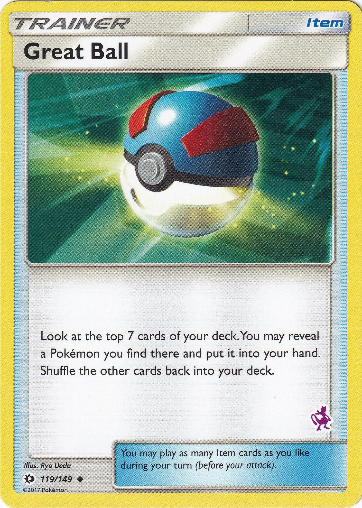 Image for Great Ball - 119/149 (Mewtwo Stamped) (Battle Academy) (119/149) - Pokemon