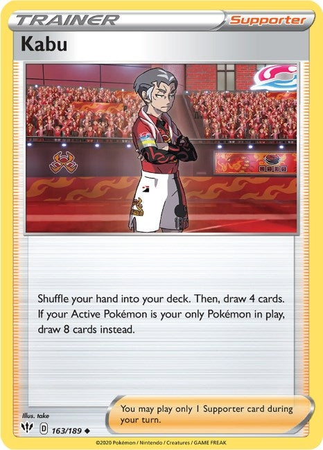 Image for Kabu (SWSH03: Darkness Ablaze) (163/189) - Pokemon