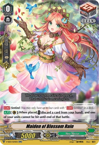Image for Maiden of Blossom Rain (V-SS03: Festival Collection) (V-SS03/024EN) - Cardfight Vanguard