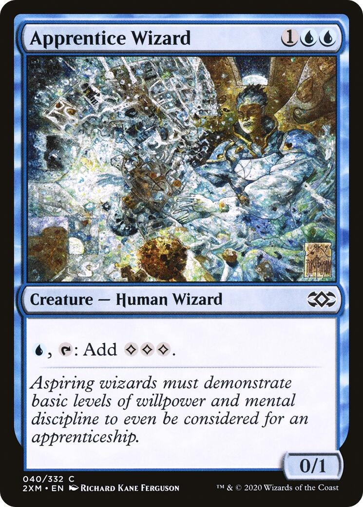 Image for Apprentice Wizard (Double Masters) (40) - Magic: The Gathering