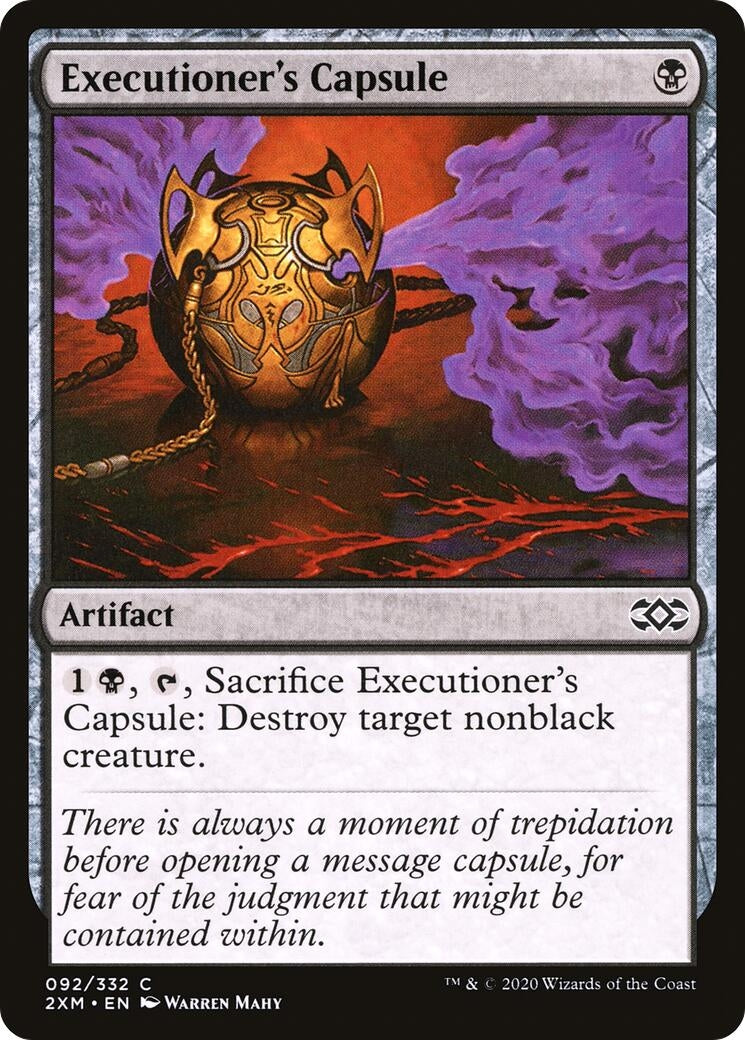 Image for Executioner's Capsule (Double Masters) (92) - Magic: The Gathering
