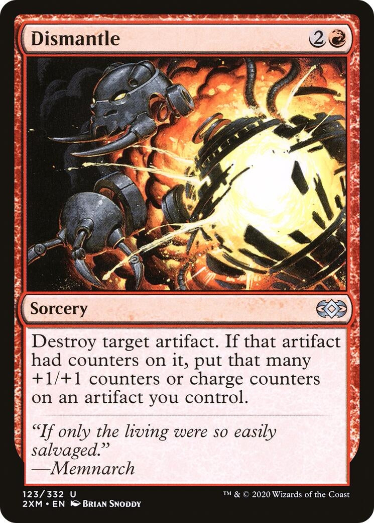 Image for Dismantle (Double Masters) (123) - Magic: The Gathering