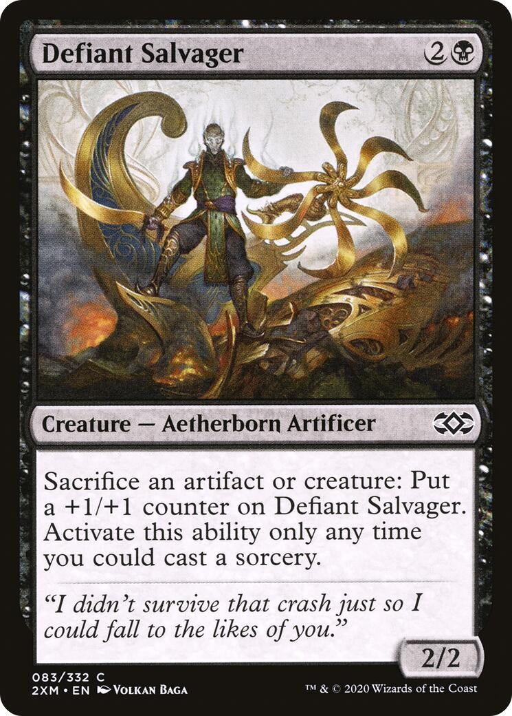 Image for Defiant Salvager (Double Masters) (83) - Magic: The Gathering