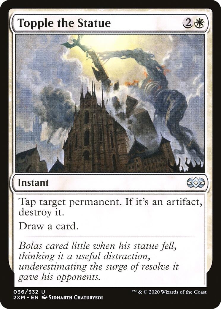Image for Topple the Statue (Double Masters) (36) - Magic: The Gathering