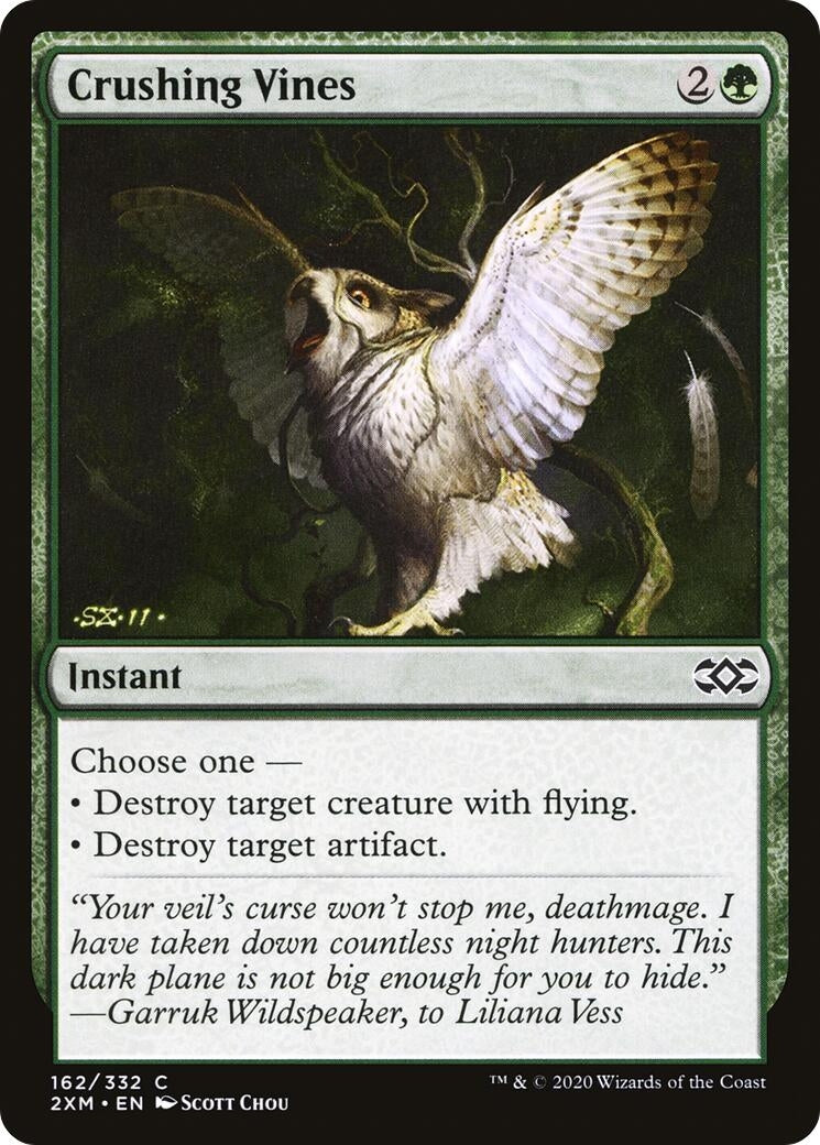 Image for Crushing Vines (Double Masters) (162) - Magic: The Gathering